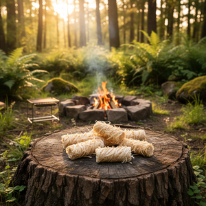 Encendedor de fuego ecológico de lana de madera natural con cera de <span class=keywords><strong>parafina</strong></span> amarilla, paquete a granel de 25 unidades, capacidad <1L, <span class=keywords><strong>para</strong></span> estufas de camping y barbacoas - Product Image 2