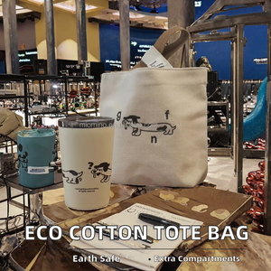 Bolsa de Mano de Lona de Algodón Ecológica para Mujer, con Múltiples Bolsillos, Tamaño Pequeño, para la Playa, para Llevar al Hombro, para Compras - Product Image 2