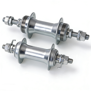 Moyeu de <span class=keywords><strong>roue</strong></span> BMX avant/arrière avec <span class=keywords><strong>axe</strong></span> traversant, roulements scellés en alliage d'acier haute précision et durables, 20 trous pour rayons, pour vélo à pignon fixe et <span class=keywords><strong>VTT</strong></span> - Product Image 3