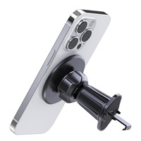 Nouveau support magnétique pour téléphone de voiture ProYou à rotation 360° avec support flexible, fixation sur grille d'aération de voiture, crochet métallique noir pour tous les smartphones