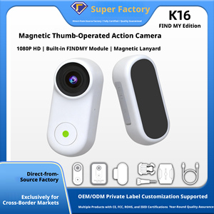 USMILEPET Localizzatore <span class=keywords><strong>GPS</strong></span> Impermeabile IP67 per Animali Domestici con Fotocamera, Compatibile con <span class=keywords><strong>Apple</strong></span> Find My e Android Find Hub, Videocamera HD 1080P per Collare di Cani - Product Image 3