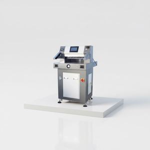 Heavy Duty Programmed Semi-Automatic Hybrid-electric System Paper Cutting Machine - Product Image 1