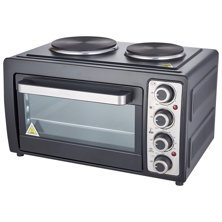 Высококачественная многофункциональная электрическая духовка с большой емкостью и механическим управлением для домашнего использования