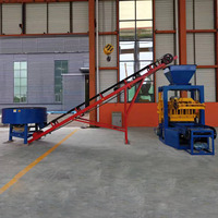 Prix de la machine de fabrication de blocs Hcb le moins cher Machine de fabrication de briques hydrauliques à vendre Machine de fabrication de blocs creux et de béton