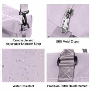 47inch Waterproof Luggage Travel <b>Bags</b> with 7" Wide <b>Trolley</b> <b>Sleeve</b> Weekender <b>Bags</b> for Women with Wet Pocket - Product Image 2