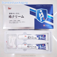 Crème à base de plantes pour les hémorroïdes du Professeur Ding, soulagement de la douleur, OEM ODM 20g*2, pommade pour les hémorroïdes, apaisement péri-anal