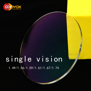 Venta al por mayor de alto índice 1,74 Asférico Uv400 Ar Revestimiento de alto índice Lentes de anteojos Lentes ópticos - Product Image 2