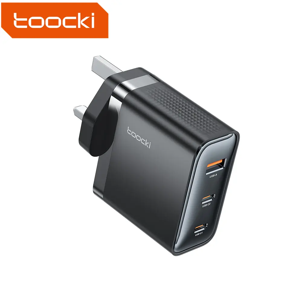 Toocki 100w 2c1a port chargeur mural pour ordinateur portable chargeur super rapide gan uk ue us plug usb chargeur rapide