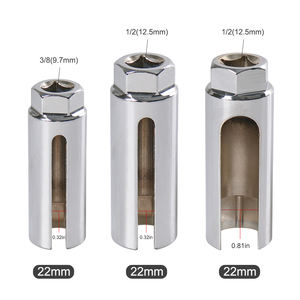 <span class=keywords><strong>HEXTECH</strong></span> OXYGEN SENSOR PRO SOCKET 3/8 "DRIVE 22mm CRV 52HRC WIDE-GAT WIRE PROTECTOR pour F150/SILVERADO/TUNDRA - Product Image 2