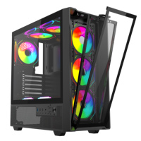 Caja de PC para Juegos ATX de Escritorio, Personalizada con Anime, de Vidrio Templado, Nueva, al por Mayor, con Marca Personalizada