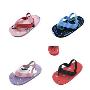 Sandales tongs pour tout-petits, sandales pour petits enfants avec bride arrière, chaussures d'eau pour garçons et filles pour la plage et la piscine - Product Image 2