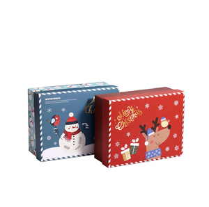 Custom luxury foldable packaging box celery box Christmas gift box