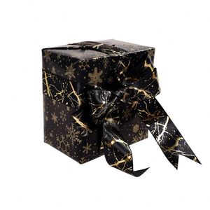 Wholesale Disposable <b>Christmas</b> Gilt 43*300cm Luxury Custom Printed Silicone Coated Virgin Wrapping Paper Roll - Product Image 1