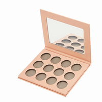 Machine à plier les bords de papier semi-automatique à alimentation manuelle, pliage automatique pour palettes de maquillage, palettes de fards à paupières, et plateaux à gâteaux