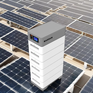 ระบบกักเก็บพลังงานแสงอาทิตย์สำหรับบ้าน Madsun แรงดันสูง 20kWh 25kWh 30kWh 100Ah 5kWh แบตเตอรี่แบบเรียงซ้อนได้ 204.2V 256V 307.2V - Product Image 4