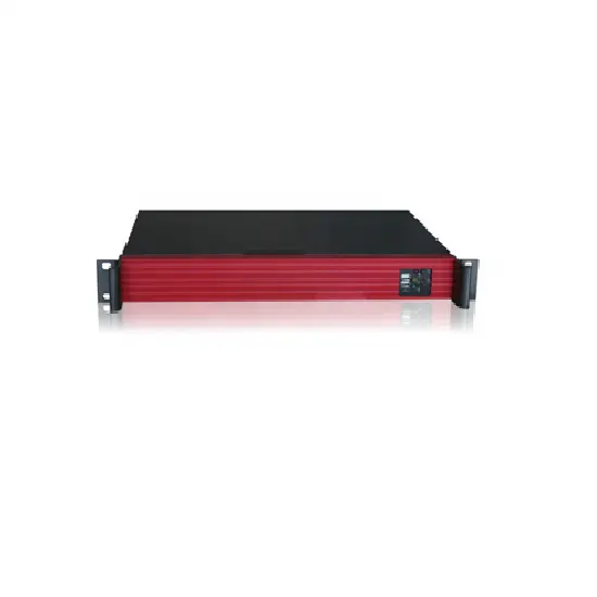 1U Nhỏ Gọn Nhất Rackmount, Máy Tính Để Bàn Chassis Sâu 9.84 "Chỉ Cho Mini ITX Trường Hợp EKI-N125