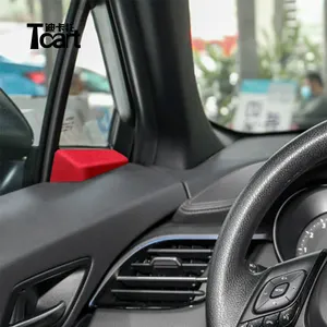 Tcart新车配件丰田chr c-hr 2018 2019 2020 2021门a柱四分之一窗装饰罩ABS碳