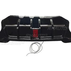 For BMW 5 Series F10 2011-2016 Car <b>LED</b> Rear Bumper Lip Splitter <b>Diffuser</b> Body Kit Bumper Guard Protector Cover Car Accessories - Product Image 4