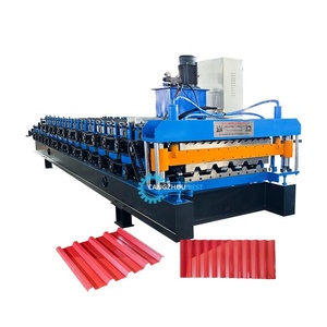 南非流行的全自动686梯形762波纹屋面双层机 - Product Image 1