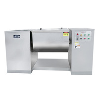 Mélangeur horizontal de mélange de poudre sèche et humide mélangeur d'agitateur de ruban de granule de blanchiment pour la poudre chimique cosmétique de nourriture