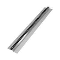Caniveau de drainage linéaire en acier inoxydable résistant à la rouille, grande capacité, résistant à la corrosion, pour usage extérieur