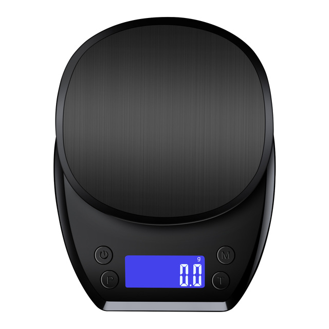Customization OEM Digital Electronic Scales 10Kg Custom LOGO 3Kg 5Kg 0.01 Black Rectangle Kitchen Scale With Lcd Display