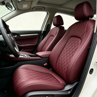 Housses de siège auto en cuir NAPA imperméables sur mesure OEM pour Civic A7 K5 - Protection toutes saisons