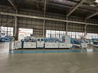 Machine automatique de fabrication de sacs de courses non tissés biodégradables et écologiques, entièrement automatisée par PLC