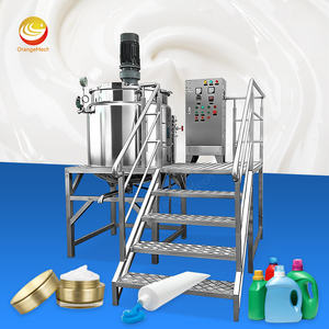 ORME Small Scall Business Machine de fabrication de shampoing 100 litres, cuve d'émulsification sous vide, homogénéisateur eau et huile - Product Image 1