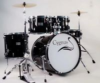 DK Professional Musical Instruments 5 Pieces Knit Drum Set for Beginner
