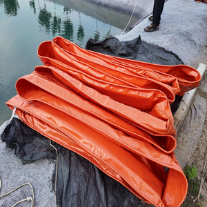 Barrière flottante anti-<span class=keywords><strong>pollution</strong></span> pour l'huile, Sacs anti-inondation en PVC pour la récupération de l'huile, Barrière en caoutchouc épaissi pour la prévention de la <span class=keywords><strong>pollution</strong></span> et l'interception des déchets - Product Image 3
