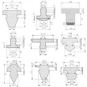 Longcheng Custom <span class=keywords><strong>Rubber</strong></span> Stop Moderne Verzegelde Kleine Fles Kegel Waterdichte Rubberen Stop Siliconen Wijn <span class=keywords><strong>Stopper</strong></span> - Product Image 4