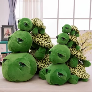Peluche de Tortuga, Marioneta de Peluche, Muñeco de Peluche de Tortuga Verde, Adorno para Sala de Estar, Adorno para Sofá, Adorno para Dormitorio - Product Image 6