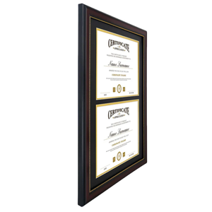 Mondon sinh thái thân thiện bán buôn Chất lượng cao giấy chứng nhận tốt nghiệp khung <span class=keywords><strong>2025</strong></span> PS đôi bằng tốt nghiệp khung A4 Kích thước - Product Image 5