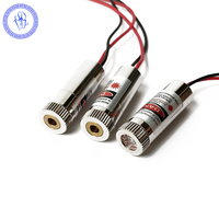 Module de Diode Laser rouge, 2 pièces, 3-5v 100mw 650nm, lumière Laser focérée pour Machine de marquage de positionnement