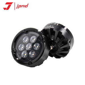 Faro LED para Motocicleta J7Pro, Luz Blanca <span class=keywords><strong>de</strong></span> Alta Intensidad 180W, Luz Halo Súper Brillante 20000LM, <span class=keywords><strong>Bocina</strong></span> y Flash - Product Image 3