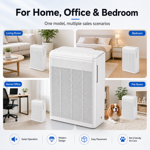 Purificateur d'air Nuwave pour la maison, grande pièce, filtre Bio Guard lavable et réutilisable, élimine 100 % des particules HEPA 3 fois plus petites, mode veille intelligent - Product Image 6