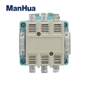 CJ20-160 Triple Phase Three Poles 160A 3P NO NC 380V One Normally Open Contact One Normally Closed Contact DIN Rail AC Contactor