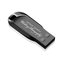 Venta al por mayor Mini USB Flash Drive 64GB 32GB 3,0 Pen Drive 16GB 8GB 4GB Metal Memory Stick 2GB 1GB Pendrive Regalo USB 2,0 Nuevo