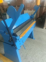 Presse plieuse manuelle W2.0x2040A pour tôles d'aluminium, pliage d'angles stable, fabrication d'armoires de cuisine