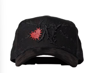 En stock: Paquete de gorras LOOK at ME de gamuza personalizadas de 5 paneles, gorras Dandi vintage, gorras Dandi Natanael Cano - Product Image 6