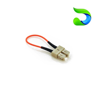 Module de bouclage SC Orange OM1 OM2 Aqua OM3 OM4 Bleu Monomode 9/125 Adaptateur à code couleur pour test de panneau de brassage Norme ISO