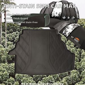 Anti-Stain 5MM Thick <b>EVA</b> Front Car Trunk <b>Mat</b>-Waterproof Anti-Slip Cargo Liner Full Set Universal Fit for 2008-2011 - Product Image 3