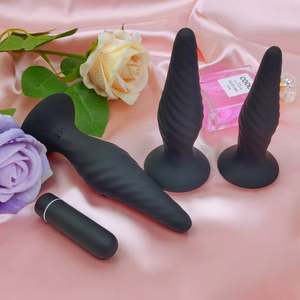 Jouets sexuels vibrants électriques en silicone, plug anal, sous-vêtements pour couple masculin, sexe anal - Product Image 6