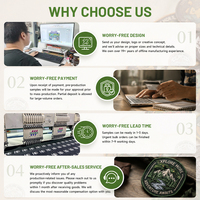 Patchs brodés en feutre de la série de Noël pour vêtements, sacs, chapeaux - Décorations de vêtements à repasser