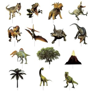 Set de Globos de Dinosaurios, Decoración de Cumpleaños para Niños, Tema Selva Safari, Primer Cumpleaños, Globos de Dinosaurios, Feliz Cumpleaños - Product Image 3