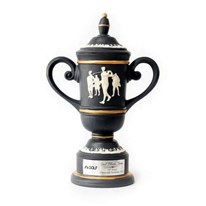 Trofeo de Golf de Resina Weivista, Copa Antigua con Grabado de Texto Personalizado - Product Image 3