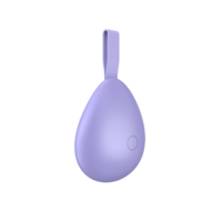 Traceur anti-perte OEM Teardrop Find My pour iOS, suivi en temps réel, contrôle via application, certifié MFi, 5,8 g, ABS, pour sacs, clés, enfants, véhicules