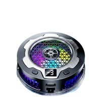 Radiateur magnétique haute puissance pour téléphone portable avec refroidissement semi-conducteur à effet de glace en ABS pour le gaming et le streaming en direct