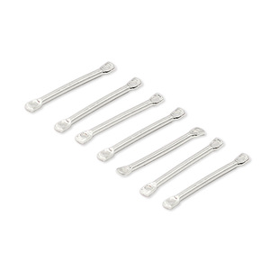 Connecteur à double trou en cuivre plaqué or 18 carats pour la création de bijoux DIY (boucles d'oreilles, bracelets, colliers) - Product Image 4